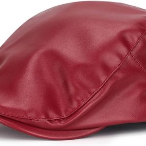 Red Beret Men and Women Casual Korean Outdoor Duck Tongue Cap