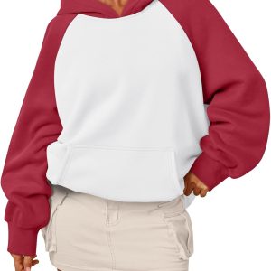 Oversized Hoodies for Women Pullover Fleece Fall Sweatshirts Fashion Y2K Outfits Clothes 2025