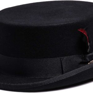 Men's Coachman and Classic Top Hat for Costume and Masquerade