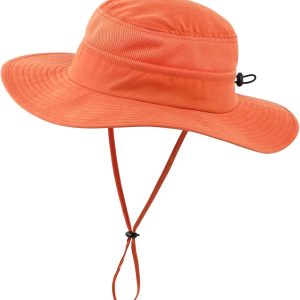 Kids Wide Brim Sun Hat for Toddler Boys Girls Breathable Bucket Hat for Fishing Hiking  Protection Sun Hat