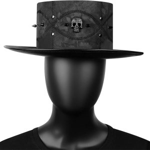 Top Hat Halloween  Unisex Hat Gentleman Top Hat Female Party Ball Props for Halloween Tea Party