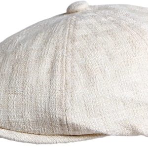 Berets Flat Cap Men Women Cotton Linen Ivy Octagonal Newsboy Cap Spring Breathable Beret Hat Beret Cap(D)