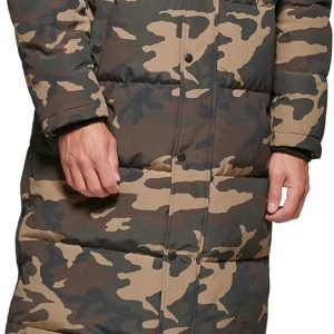 Men's Arctic Cloth Extra Long Parka Jacket
