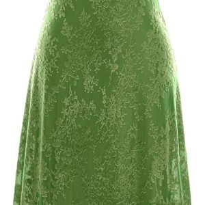 Women's Summer Dress Sleeveless Spaghetti Strap Midi Dress Sexy Cowl Neck Floral Cocktail Dress Party Dresses