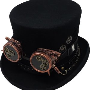 100% Wool Felt    6" Tall Magic Top Hats