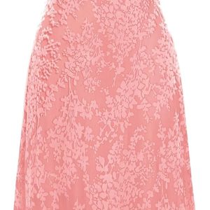 Women's Summer Dress Sleeveless Spaghetti Strap Midi Dress Sexy Cowl Neck Floral Cocktail Dress Party Dresses