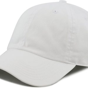 Kids Washed Low Profile Cotton and Denim  Plain Baseball Cap Hat